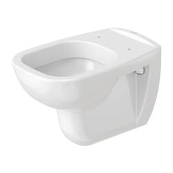 Duravit D-Code Wand-WC 545x355x355mm, Weiß Hochglanz, 4,5l, Tiefspüler, geschlossen... DURAVIT-2535090000 4021534842757 (Abb. 1)