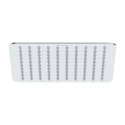 Duravit Kopfbrause, Chrom Hochglanz, Edelstahl, Eckig, 200x200mm, 26l/min, Rain, ... DURAVIT-UV0660030010 4063382938114 (Abb. 1)