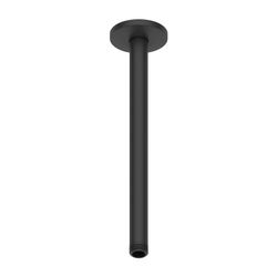 Duravit Brausearm Länge 300mm Deckemontage Rosette rund, Mattschwarz... DURAVIT-UV0670026046 4063382938329 (Abb. 1)