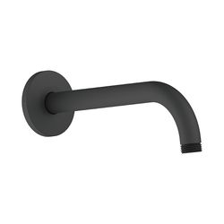 Duravit Brausearm Länge 210mm Wandmontage Rosette rund, Mattschwarz... DURAVIT-UV0670027046 4063382938343 (Abb. 1)