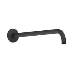 Duravit Brausearm Länge 410mm Wandmontage Rosette rund, Mattschwarz... DURAVIT-UV0670028046 4063382938367 (Abb. 1)