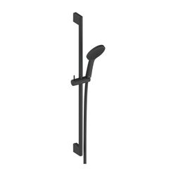 Duravit Brauseset, Schwarz, Brauseschlauch 1600mm, Brausestange 700mm, Handbrause... DURAVIT-UV0680001046 4063382974709 (Abb. 1)
