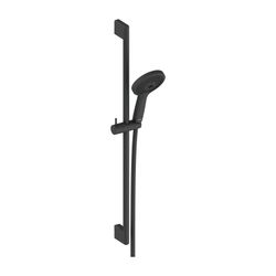 Duravit Brauseset, Schwarz, Brauseschlauch 1600mm, Brausestange 700mm, Handbrause... DURAVIT-UV0680003046 4063382974785 (Abb. 1)