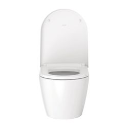 Duravit ME by Starck Wand-WC 570x370x355mm, Weiß Hochglanz, 4,5l, Tiefspüler, gesch... DURAVIT-2528090000 4021534966736 (Abb. 1)
