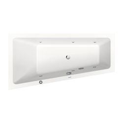 Duravit No.1 Whirlwanne Trapezförmig Einbau Ecke L 850x1600x480mm Jet Project ... DURAVIT-760506000JP1000 4063382185709 (Abb. 1)