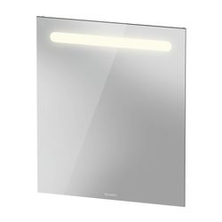 Duravit No.1 Spiegel Wandmontage 35x600x700mm, Mattweiß, LED oben, 5W, Betätig... DURAVIT-N17951000000000 4063382219695 (Abb. 1)
