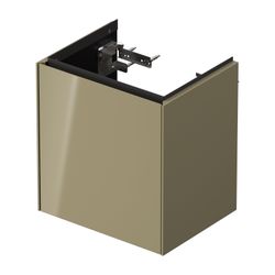 Duravit White Tulip Waschtischunterbau wandhäng. 298x384x410mm L, Steingrau Hochgl... DURAVIT-WT4240LH2H2 4063382111647 (Abb. 1)