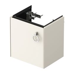 Duravit White Tulip Waschtischunterbau wandh. 298x384x410mm L Nordic Weiß SDM Grif... DURAVIT-WT4250L3939 4063382113184 (Abb. 1)