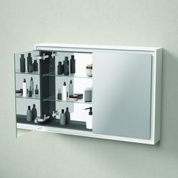 Duravit L-Cube Spiegelschrank Wandmontage 155x1000x700mm, Weiß, 2 Türen L/R, 2... DURAVIT-LC7552018180010 4067116101249 (Abb. 1)