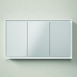 Duravit L-Cube Spiegelschrank Wandmontage 155x1200x700mm, Weiß, 3 Türen L, 4 G... DURAVIT-LC7553018182000 4067116100907 (Abb. 1)