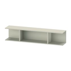 Duravit Ketho.2 Wandregal 150x800x170mm, Taupe SM, 3 offene Fächer, wandhäng. ... DURAVIT-K21208083830000 4063382811806 (Abb. 1)
