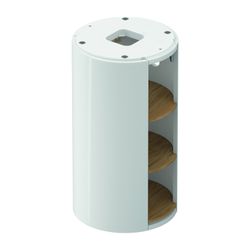 Duravit White Tulip Waschtischunterbau bodens. 410x410x750mm, Eiche Natur Matt/Wei... DURAVIT-WT42390H585 4063382115416 (Abb. 1)