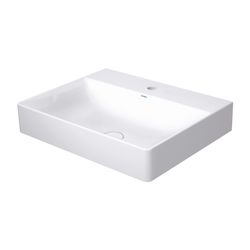 Duravit DuraSquare Waschtisch470x600x145mm wandh. Weiß Hochglanz, Rechteckig, DuraC... DURAVIT-2353600041 4053424151076 (Abb. 1)