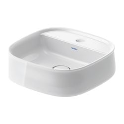 Duravit Zencha Aufsatzbecken 420mm, Weiß Hochglanz, WonderGliss, DuraCeram, Quadra... DURAVIT-23744200711 4063382132376 (Abb. 1)