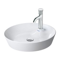 Duravit Cape Cod Aufsatzbecken 480mm, Weiß Hochglanz, DuraCeram, rund, ohne Überlau... DURAVIT-2328480000 4021534955341 (Abb. 1)