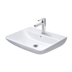 Duravit ME by Starck Waschtisch 490x650x180mm wandhäng., Weiß Hochglanz, Rechteckig... DURAVIT-2335650000 4021534966613 (Abb. 1)