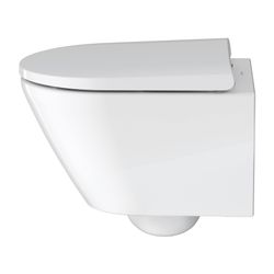 Duravit D-Neo Wand-WC 480x370x365mm, Weiß Hochglanz, 4,5l, Tiefspüler, rimless, waa... DURAVIT-2588090000 4063382135728 (Abb. 1)