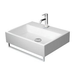 Duravit Vero Air Waschtisch 470x600x165mm wandhäng., Weiß Hochglanz, Rechteckig, 1 ... DURAVIT-2350600041 4053424091075 (Abb. 1)