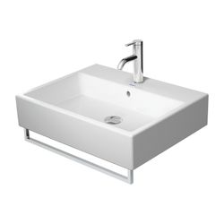 Duravit Vero Air Waschtisch 470x600x165mm wandhäng., Weiß Hochglanz, Rechteckig, 1 ... DURAVIT-2350600000 4053424091914 (Abb. 1)