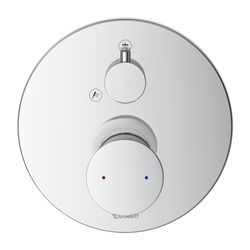 Duravit White Tulip Einhebel-Brausemischer Unterputz, Anzahl Verbraucher 2, Chrom... DURAVIT-WT4210012010 4063382162908 (Abb. 1)