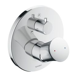 Duravit White Tulip Einhebel-Wannenmischer Unterputz, 2 Verbraucher, Chrom, Wann.... DURAVIT-WT5210012010 4063382162915 (Abb. 1)