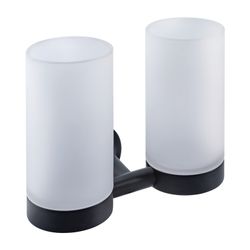 Duravit Starck T Zahnputzbecher doppelt wandhängend, Position R L, 170x98x140mm, Ma... DURAVIT-0099484600 4063382318633 (Abb. 1)