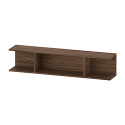 Duravit Ketho.2 Wandregal 150x800x170mm, Nusb.dunkel, 3 offene Fächer, wandhän... DURAVIT-K21208021210000 4063382811707 (Abb. 1)