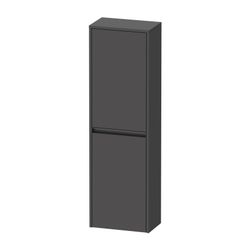 Duravit Ketho.2 Halbhochschrank Dekor 240x400x1320mm Graphit Matt, 2 Türen lin... DURAVIT-K21319L49490000 4063382817259 (Abb. 1)