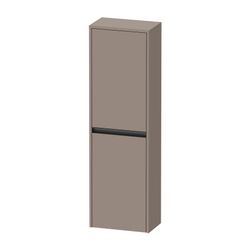 Duravit Ketho.2 Halbhochschrank Dekor 240x400x1320mm Basalt Matt, 2 Türen R, 2... DURAVIT-K21319R43430000 4063382817822 (Abb. 1)
