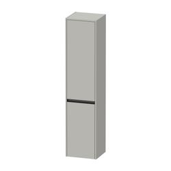 Duravit Ketho.2 Hochschrank Dekor 360x400x1760mm Betongrau Matt, 2 Türen L, Gr... DURAVIT-K21329L07070000 4063382817709 (Abb. 1)