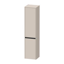 Duravit Ketho.2 Hochschrank Dekor 360x400x1760mm Taupe Matt, 2 Türen L, Griff ... DURAVIT-K21329L91910000 4063382811011 (Abb. 1)