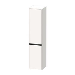 Duravit Ketho.2 Hochschrank Dekor 360x400x1760mm Weiß SM, 2 Türen R, Griff Ant... DURAVIT-K21329R84840000 4063382811455 (Abb. 1)