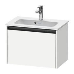 Duravit Ketho.2 Waschtischunterbau wandh. 390x610x440mm, Compact Mattweiß, Gri... DURAVIT-K25055018180000 4063382812513 (Abb. 1)