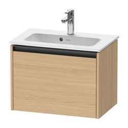 Duravit Ketho.2 Waschtischunterbau wandh. 390x610x440mm, Compact Natur Eiche M... DURAVIT-K25055030300000 4063382812537 (Abb. 1)