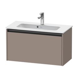 Duravit Ketho.2 Waschtischunterbau wandh. 390x810x440mm, Compact Basalt Matt, ... DURAVIT-K25056043430000 4063382812704 (Abb. 1)