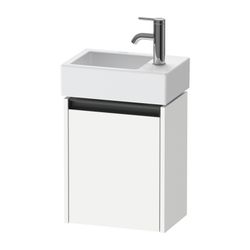 Duravit Ketho.2 Waschtischunterbau wandh. 238x364x440mm, L, Mattweiß, Griff An... DURAVIT-K25071L18180000 4063382822062 (Abb. 1)