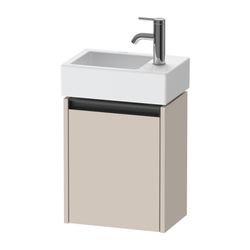 Duravit Ketho.2 Waschtischunterbau wandh. 238x364x440mm, L, Taupe Matt, Griff ... DURAVIT-K25071L91910000 4063382822130 (Abb. 1)
