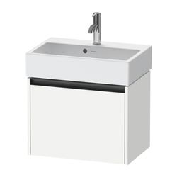 Duravit Ketho.2 Waschtischunterbau wandh. 390x584x440mm, Compact Mattweiß, Gri... DURAVIT-K25073018180000 4063382822659 (Abb. 1)