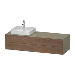 Duravit White Tulip Konsolen-WTU wandh. 550x1600x408mm L AM Nusb.Matt/Steingra... DURAVIT-WT4867L77H20000 4063382847607 (Abb. 1)