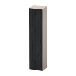 Duravit Zencha Hochschrank Dekor 360x400x1760mm Eiche Mattschwarz/Taupe SM, 1 ... DURAVIT-ZE1352L16830000 4063382830562 (Abb. 1)