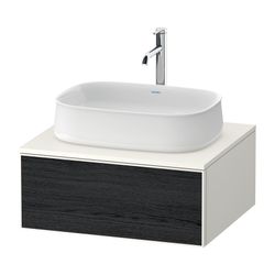 Duravit Zencha Konsolenwaschtischunterbau wandh. 550x650x281mm Eiche Mattschwa... DURAVIT-ZE4810016840000 4063382840325 (Abb. 1)