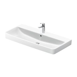 Duravit No.1 Waschtisch 460x1000x173mm wandhäng., Weiß Hochglanz, Rechteckig, 1 Wa... DURAVIT-23751000002 4067116994384 (Abb. 1)