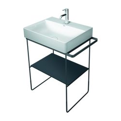 Duravit DuraSquare Glaseinleger Einscheibensicherheitsglas 380x570x8mm, Schwarz, fü... DURAVIT-0099648400 4053424467122 (Abb. 1)