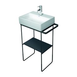Duravit DuraSquare Glaseinleger Einscheibensicherheitsglas 264x420x8mm, Schwarz, fü... DURAVIT-0099668400 4053424467269 (Abb. 1)