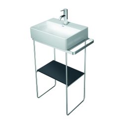 Duravit DuraSquare Glaseinleger Einscheibensicherheitsglas 264x420x8mm, Schwarz, fü... DURAVIT-0099668400 4053424467269 (Abb. 1)