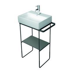 Duravit DuraSquare Glaseinleger Einscheibensicherheitsglas 264x420x8mm, Flanell Gra... DURAVIT-0099668700 4053424467290 (Abb. 1)