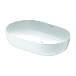 Duravit Luv Aufsatzbecken 600mm, Weiß Hochglanz/Seidenmatt, DuraCeram, Oval, ohne Ü... DURAVIT-0379602600 4053424442358 (Abb. 1)