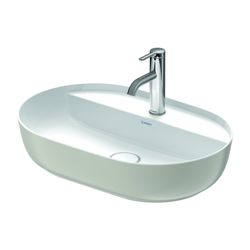 Duravit Luv Aufsatzbecken 600mm Weiß Hochglanz/Grau Seidenmatt WonderGliss DuraCer... DURAVIT-03806023001 4053424442402 (Abb. 1)