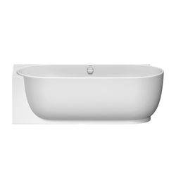 Duravit Luv Badewanne 610x950x1850mm, 252l, Mattweiß, Oval, Ecke L, 2 Rückensc... DURAVIT-700431000000000 4053424179964 (Abb. 1)