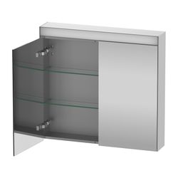 Duravit Good Spiegelschrank mit Licht Wandmontage 148x810x760mm, Neutral, 2 Tü... DURAVIT-LM7821000000000 4063382580269 (Abb. 1)